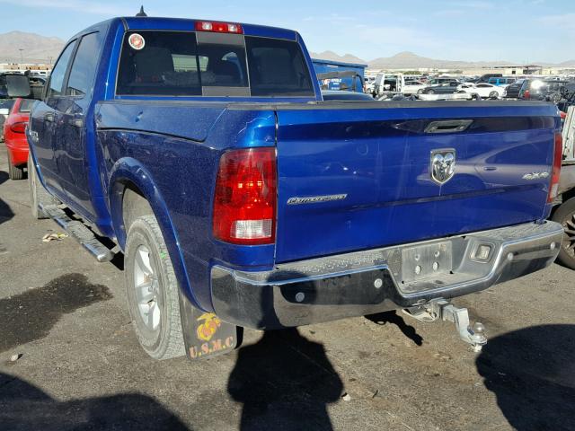 1C6RR7TT4ES289480 - 2014 RAM 1500 SLT BLUE photo 3
