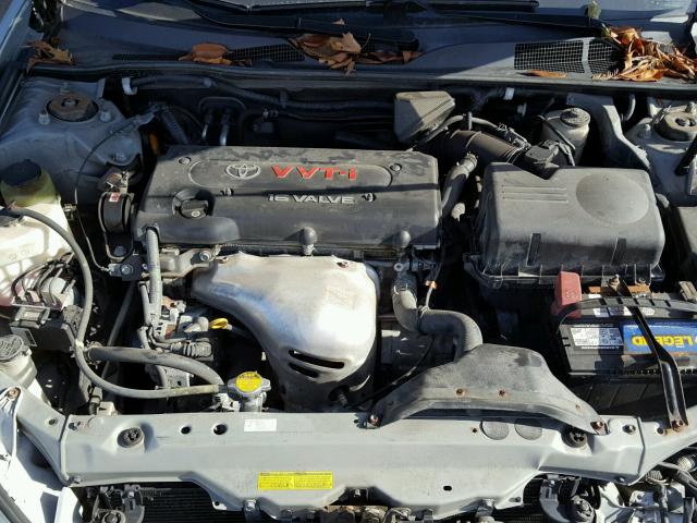 4T1BE32K25U632228 - 2005 TOYOTA CAMRY LE ვერცხლისფერი ფოტო 7