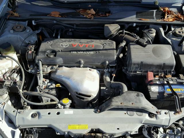 4T1BE32K25U632228 - 2005 TOYOTA CAMRY LE SILVER photo 7