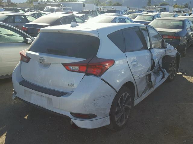 JTNKARJE1GJ503881 - 2016 TOYOTA SCION IM WHITE photo 4