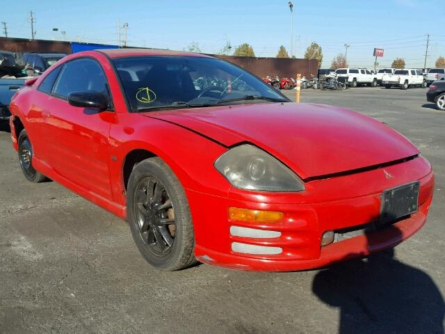 4A3AC54L6YE120569 - 2000 MITSUBISHI ECLIPSE GT RED photo 1