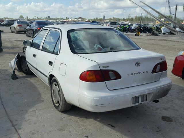 2T1BR12E0YC304069 - 2000 TOYOTA COROLLA VE WHITE photo 3