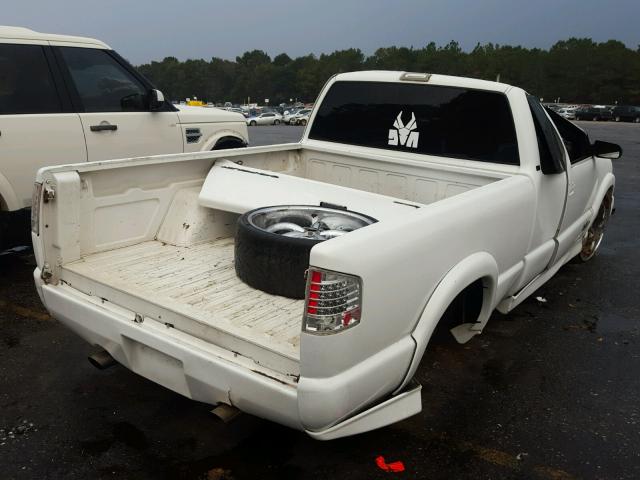 1GCCS19XX38129012 - 2003 CHEVROLET S TRUCK S1 WHITE photo 4