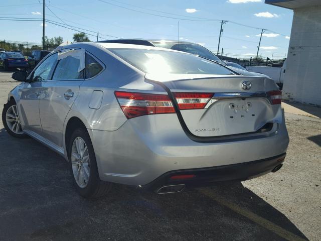 4T1BK1EB0DU065122 - 2013 TOYOTA AVALON BAS 银色 照片 3