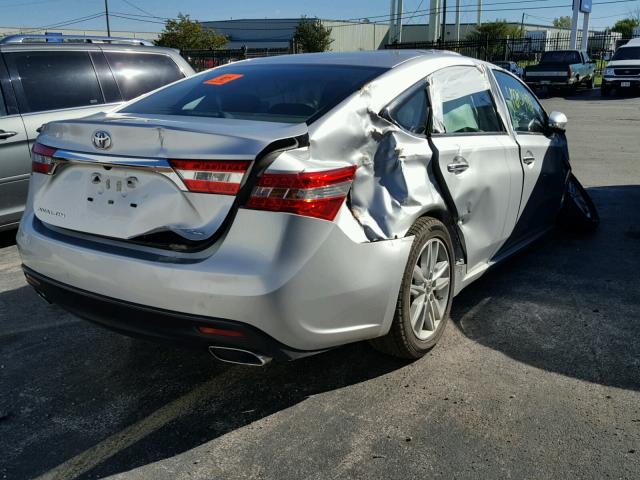 4T1BK1EB0DU065122 - 2013 TOYOTA AVALON BAS 银色 照片 4