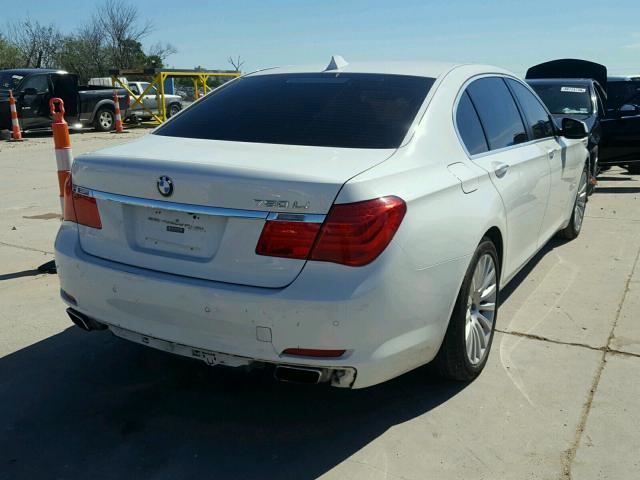 WBAKB8C56CC964580 - 2012 BMW 750LI WHITE photo 4