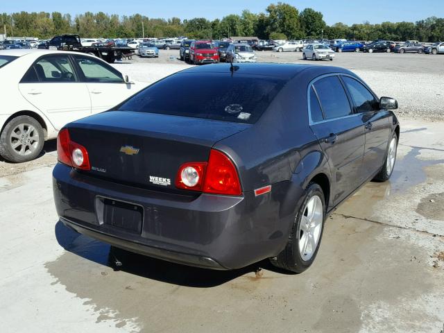 1G1ZB5E15BF223501 - 2011 CHEVROLET MALIBU LS ნაცრისფერი ფოტო 4