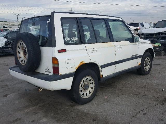 2S3TD03V9S6418254 - 1995 SUZUKI SIDEKICK J WHITE photo 4