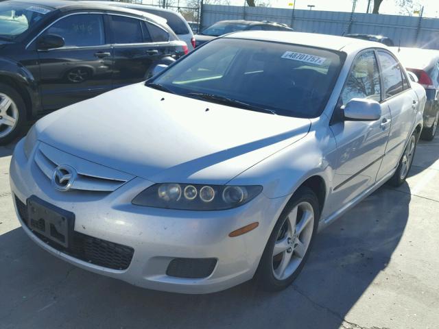 1YVHP80C985M44820 - 2008 MAZDA 6 I GRAY photo 2