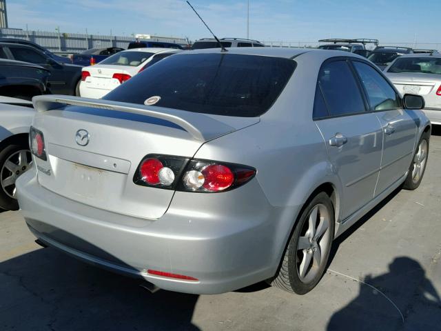 1YVHP80C985M44820 - 2008 MAZDA 6 I GRAY photo 4