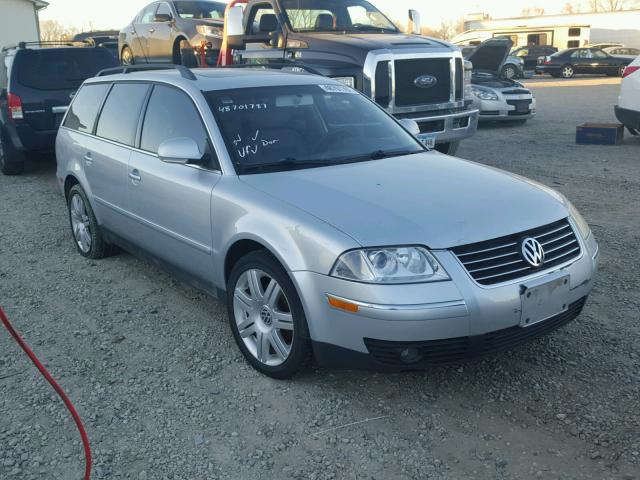 WVWDD63B05E120400 - 2005 VOLKSWAGEN PASSAT GLS SILVER photo 1