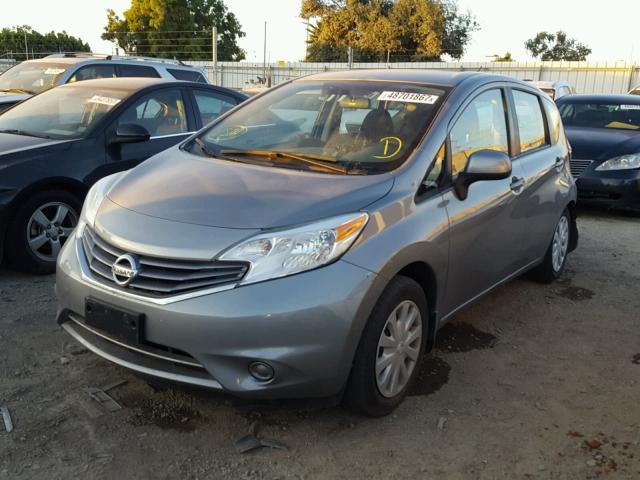 3N1CE2CP8EL415387 - 2014 NISSAN VERSA NOTE GRAY photo 2