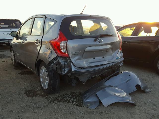 3N1CE2CP8EL415387 - 2014 NISSAN VERSA NOTE GRAY photo 3