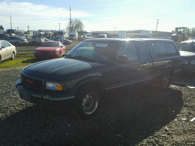 1GTCS19X8TK530402 - 1996 GMC SONOMA GREEN photo 2