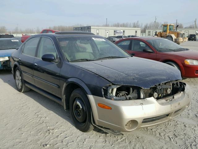 JN1DA31A42T321146 - 2002 NISSAN MAXIMA GLE BLUE photo 1