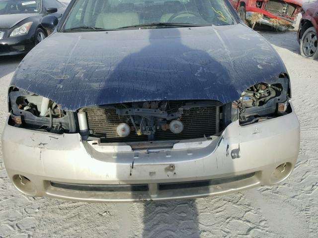 JN1DA31A42T321146 - 2002 NISSAN MAXIMA GLE BLUE photo 9