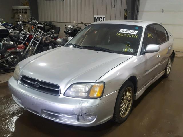 4S3BE656127201894 - 2002 SUBARU LEGACY GT SILVER photo 2