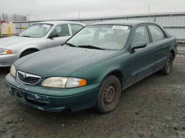 1YVGF22C7X5896868 - 1999 MAZDA 626 ES GREEN photo 2