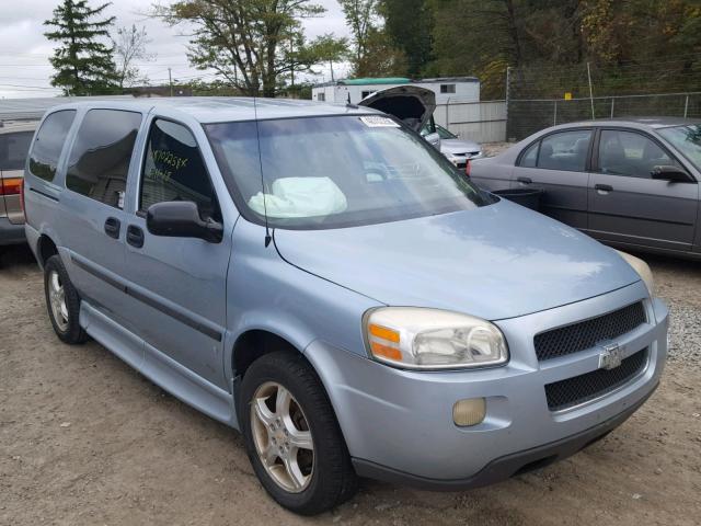 1GBDV13147D138385 - 2007 CHEVROLET UPLANDER I BLUE photo 1