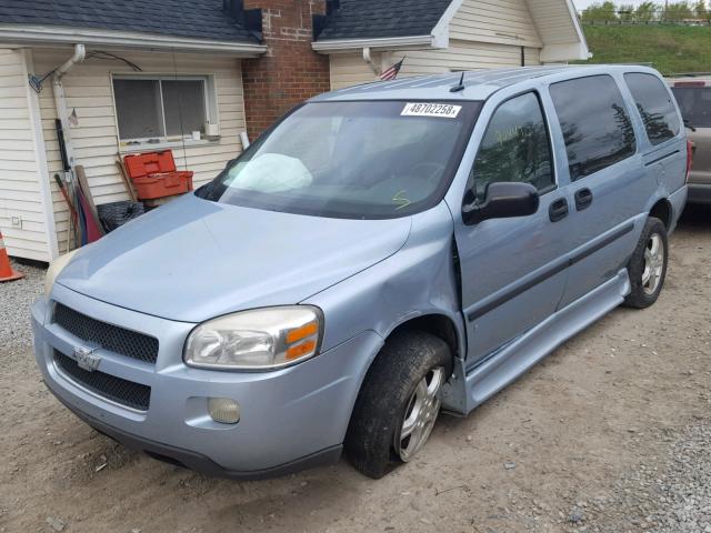 1GBDV13147D138385 - 2007 CHEVROLET UPLANDER I ლურჯი ფოტო 2