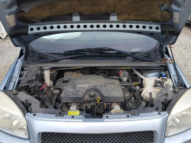 1GBDV13147D138385 - 2007 CHEVROLET UPLANDER I ლურჯი ფოტო 7
