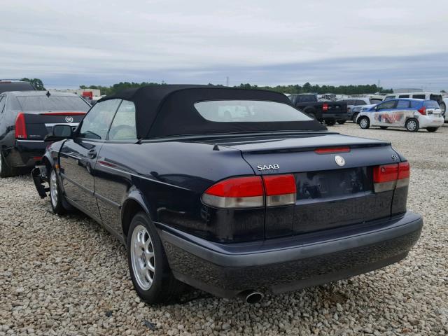 YS3DD78H1Y7007480 - 2000 SAAB 9-3 BLUE photo 3