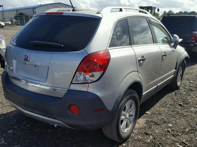 3GSCL33PX8S625383 - 2008 SATURN VUE XE SILVER photo 4