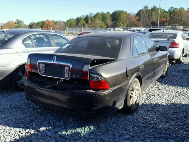 1LNHM87A25Y625735 - 2005 LINCOLN LS BROWN photo 4