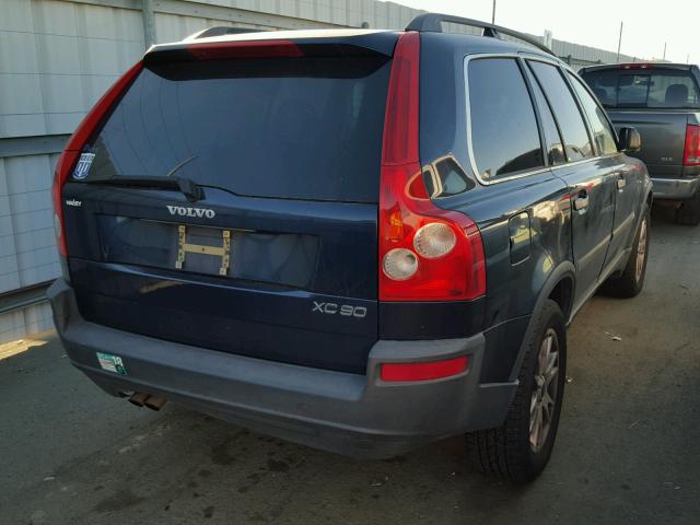 YV1CY59HX41108003 - 2004 VOLVO XC90 BLUE photo 4