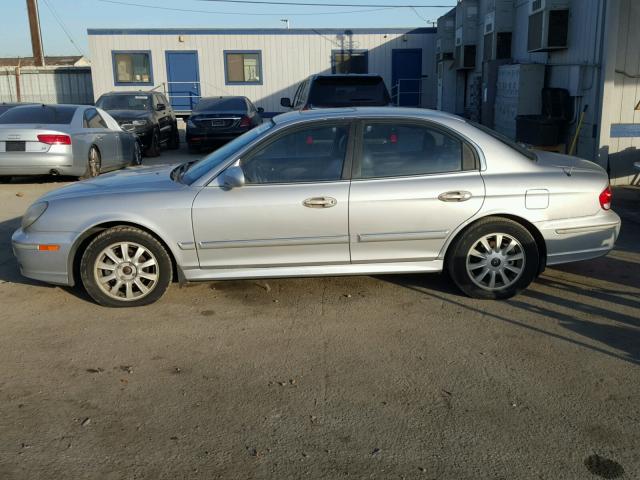 KMHWF35H94A062288 - 2004 HYUNDAI SONATA GLS SILVER photo 9