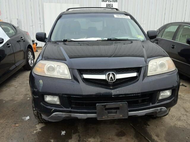 2HNYD18826H550953 - 2006 ACURA MDX TOURIN BLACK photo 9