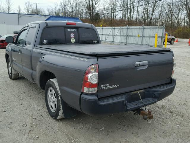 5TETX22N09Z651915 - 2009 TOYOTA TACOMA ACC GRAY photo 3