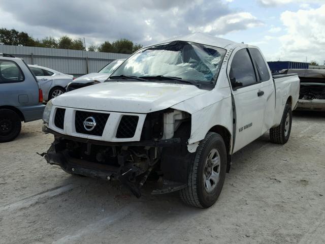 1N6AA06A57N227907 - 2007 NISSAN TITAN XE WHITE photo 2
