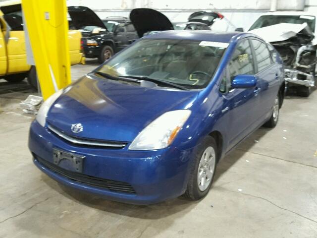 JTDKB20U287723112 - 2008 TOYOTA PRIUS BLUE photo 2