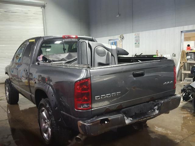 1D7HU18D23J649551 - 2003 DODGE RAM 1500 S GRAY photo 3