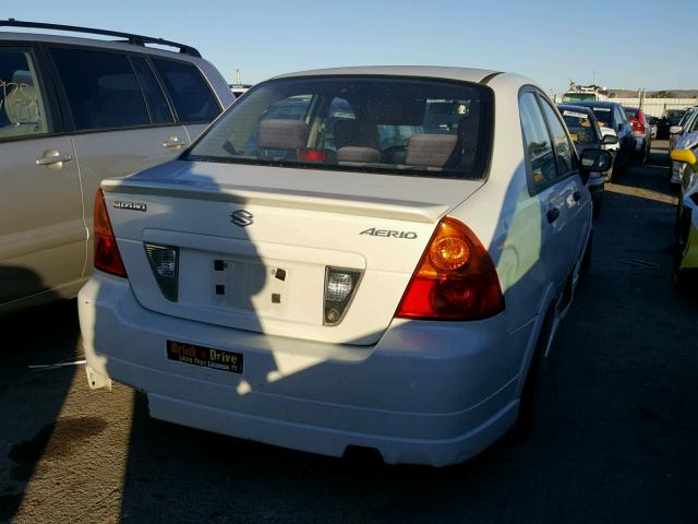 JS2RA41S335169342 - 2003 SUZUKI AERIO S WHITE photo 4