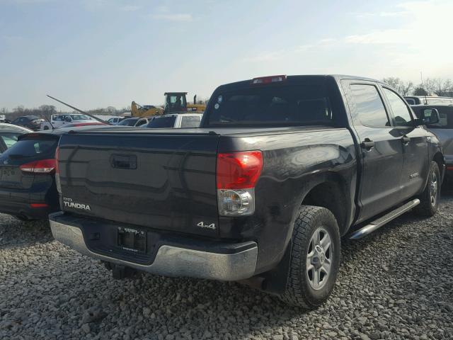 5TBDV541X8S493514 - 2008 TOYOTA TUNDRA CRE BLACK photo 4