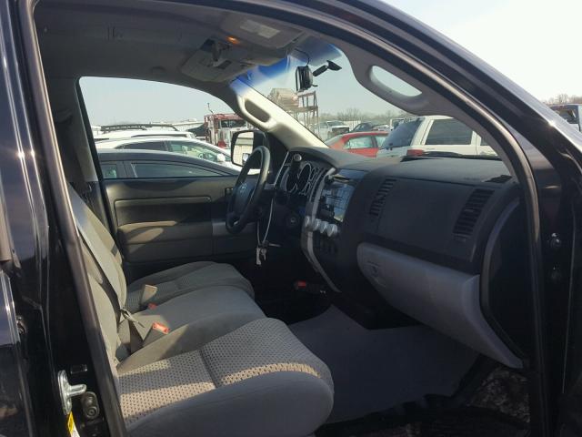 5TBDV541X8S493514 - 2008 TOYOTA TUNDRA CRE BLACK photo 5