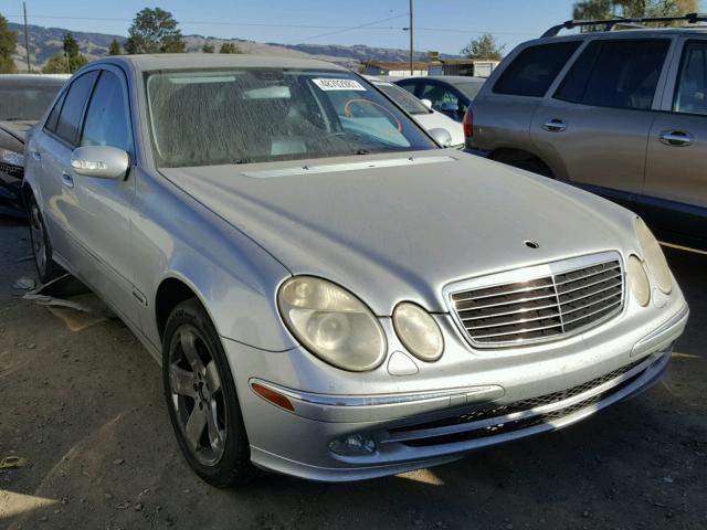 WDBUF70J03A289914 - 2003 MERCEDES-BENZ E 500 SILVER photo 1