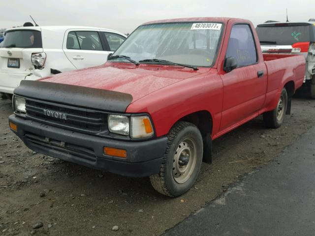 JT4RN81R8K5037324 - 1989 TOYOTA PICKUP 1/2 RED photo 2