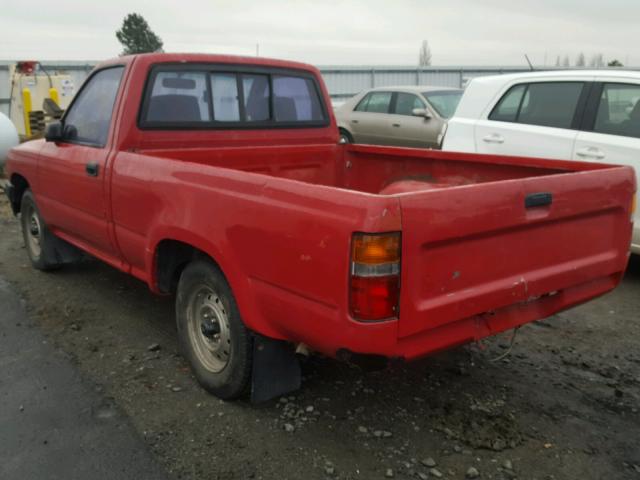 JT4RN81R8K5037324 - 1989 TOYOTA PICKUP 1/2 RED photo 3