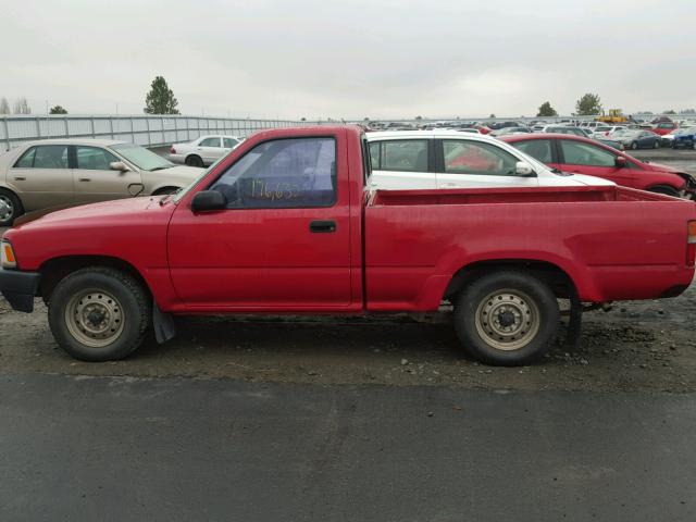 JT4RN81R8K5037324 - 1989 TOYOTA PICKUP 1/2 RED photo 9