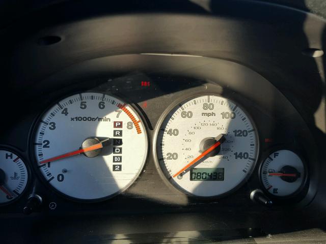 2HGES26772H528568 - 2002 HONDA CIVIC EX ლურჯი ფოტო 8