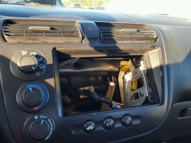 2HGES26772H528568 - 2002 HONDA CIVIC EX ლურჯი ფოტო 9