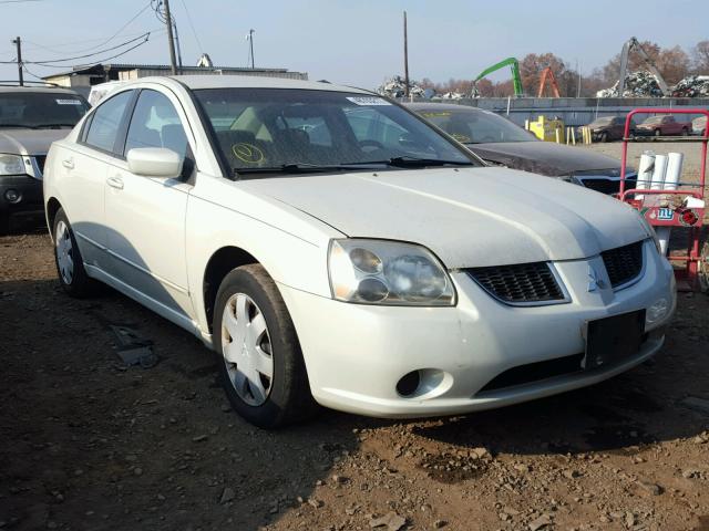 4A3AB36F64E127191 - 2004 MITSUBISHI GALANT ES WHITE photo 1