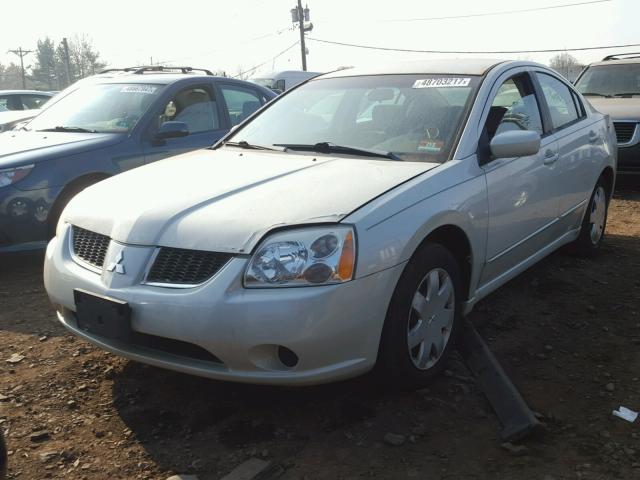 4A3AB36F64E127191 - 2004 MITSUBISHI GALANT ES WHITE photo 2