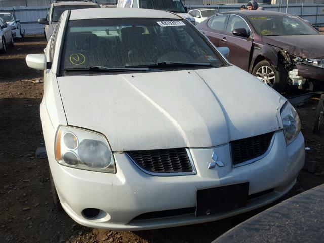 4A3AB36F64E127191 - 2004 MITSUBISHI GALANT ES WHITE photo 9