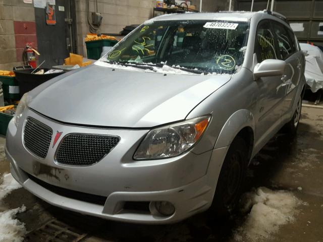 5Y2SL63835Z477528 - 2005 PONTIAC VIBE SILVER photo 2