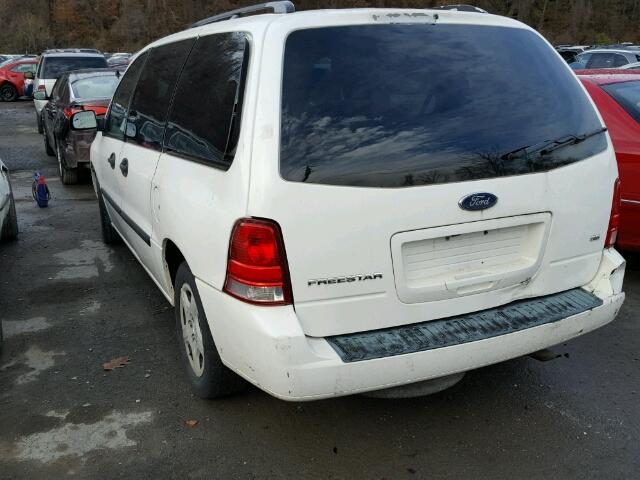 2FMZA51695BA58498 - 2005 FORD FREESTAR S WHITE photo 3