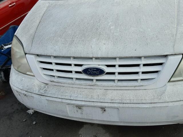 2FMZA51695BA58498 - 2005 FORD FREESTAR S WHITE photo 7